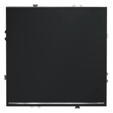 Изображение Выключатель встраиваемый VOLTUM S70 одноклавишный с подсветкой 10А (графит)